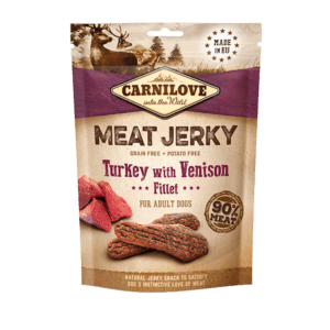 Carnilove Meat Jerky - Turkey & Venison fillet