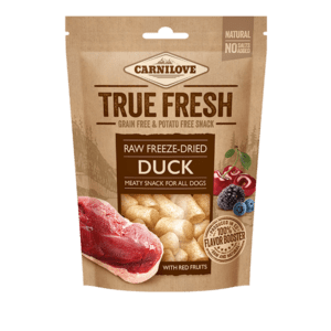 Carnilove True Fresh Freeze-dried Duck with 5 Red Fruits